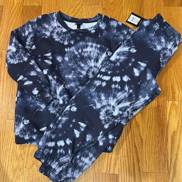 Tie-Dye Sweatshirt and Joggers Set - Picture 1 of 3